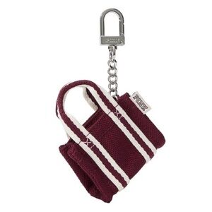 PINK Mini Keychain Bag Charm